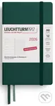 Weekly Planner & Notebook 2026 Pocket (A6) Forest Green