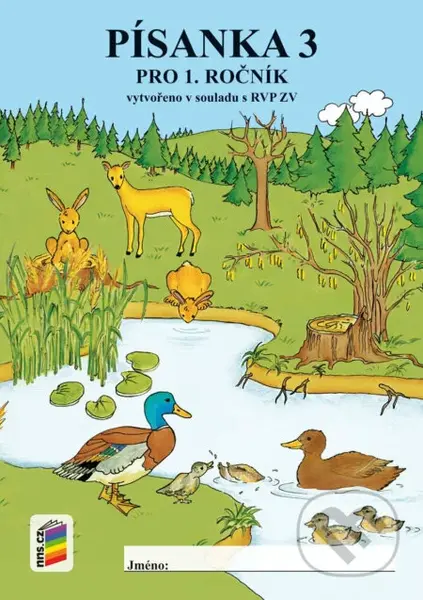 Písanka 1, 3. díl (nová řada) pro 1. ročník - kniha z kategorie 1. stupeň