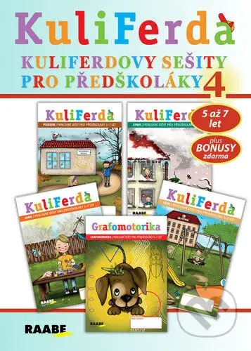 KuliFerda (5–7 let) (SADA 5 pracovných sešitů č.4) - kniha z kategorie Úkoly pro děti