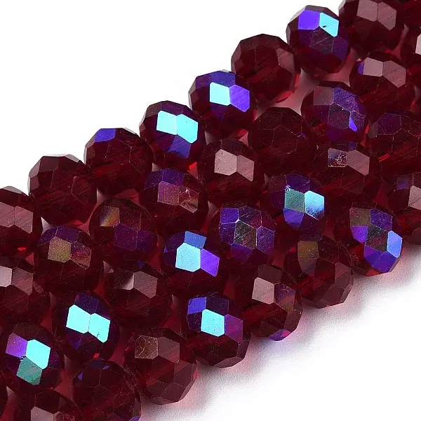 Electroplate Glass Beads Strands