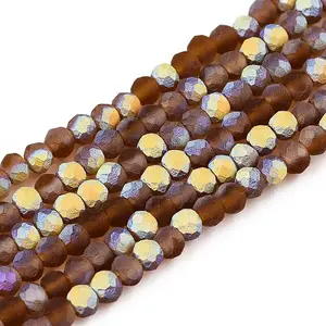 Transparent Glass Beads Strands
