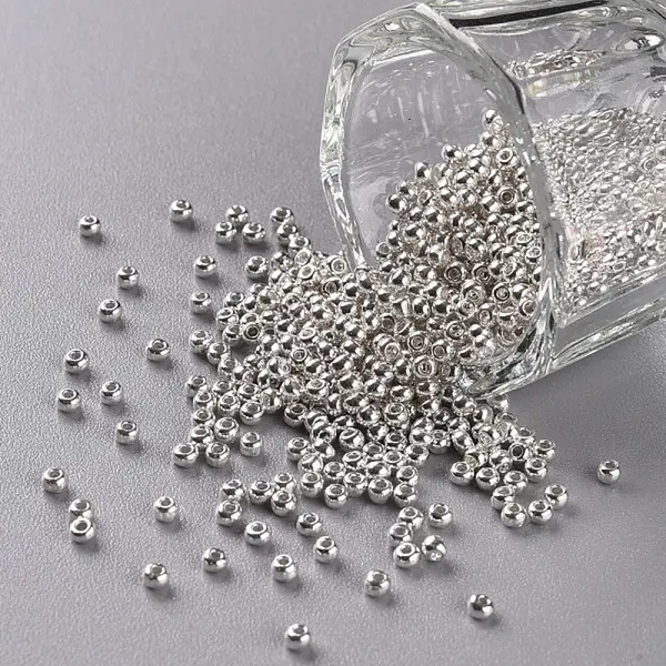 11/0 Grade A Round Glass Seed Beads