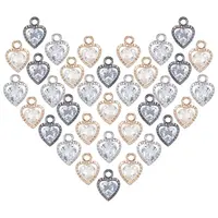 Heart Alloy Charms