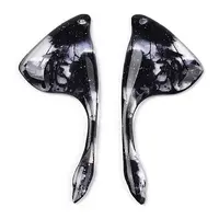 Epoxy Resin Wing Pendants