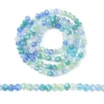 Electroplate Glass Beads Strands