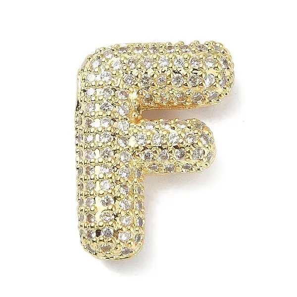 Rack Plating Brass Micro Pave Cubic Zirconia Pendants