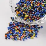 12/0 Opaque Colours Seep Glass Beads