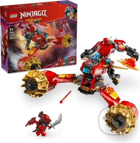 LEGO® Ninjago 71830 Kaiov búrkový jazdec a drak - hra z kategorie Ninjago
