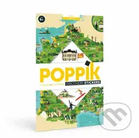 FRANCÚZSKO - vzdelávací samolepkový plagát - hra z kategorie Vzdělávací hry