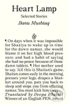 Heart Lamp: Selected Stories - Banu Mushtaq - kniha z kategorie Beletrie