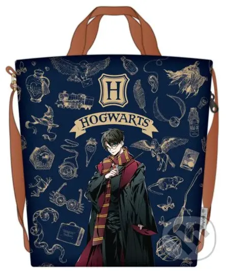 Harry Potter taška (Navy & Gold)