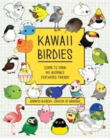 Kawaii Birdies (Learn to Draw 80 Adorable Feathered Friends) - kniha z kategorie Zdraví a životní styl