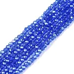 Electroplate Glass Beads Strands
