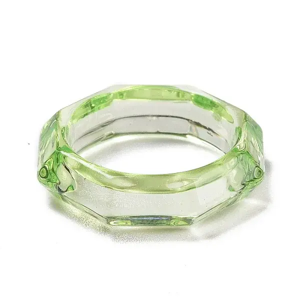 Transparent Acrylic Finger Rings