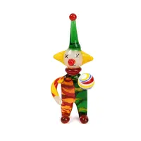 Handmade Lampwork Clown Display Decorations