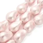 Electroplate Porcelain Beads Strands