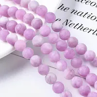 Natural White Jade Bead Strands
