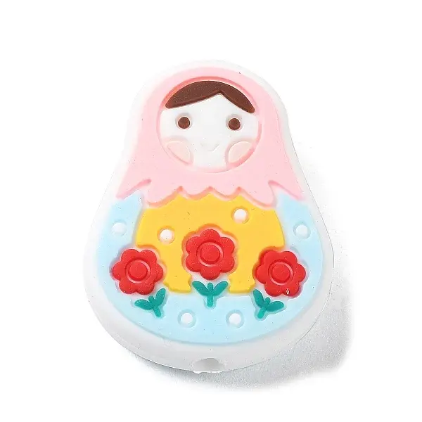 Doll Food Grade Silicone Focal Beads