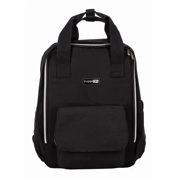 Prebaľovací vodeodolný batoh FreeON - STYLE čierny