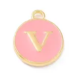 Golden Plated Alloy Enamel Charms