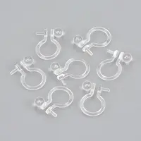 Plastic Clip-on Earring Findings