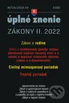 Aktualizácia II/9 / 2022 - e-Government a Civulný mimosporový poriadok - kniha z kategorie Právo