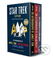 Star Trek Captains The Autobiographies (Boxed set with slipcase and character portrait art of Kirk, Picard and Janeway a utobiographies) - kniha z…