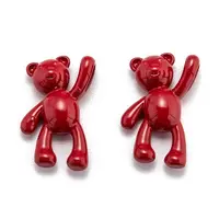 Spray Painted Brass Pendants