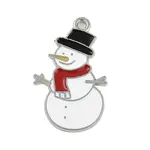 Christmas Theme Alloy Enamel Pendants