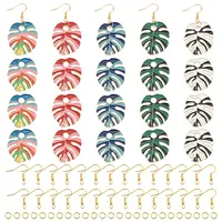 DIY Leaf Drop Earring Making Kit