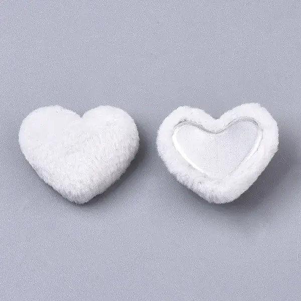 Velvet Cloth Fabric Covered Cabochons