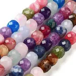 Natural White Jade Beads Strands