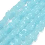 Synthetic Coral Dyed Carved Bead