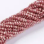Electroplate Glass Beads Strands