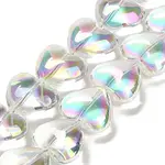 Electroplate Glass Beads Strands