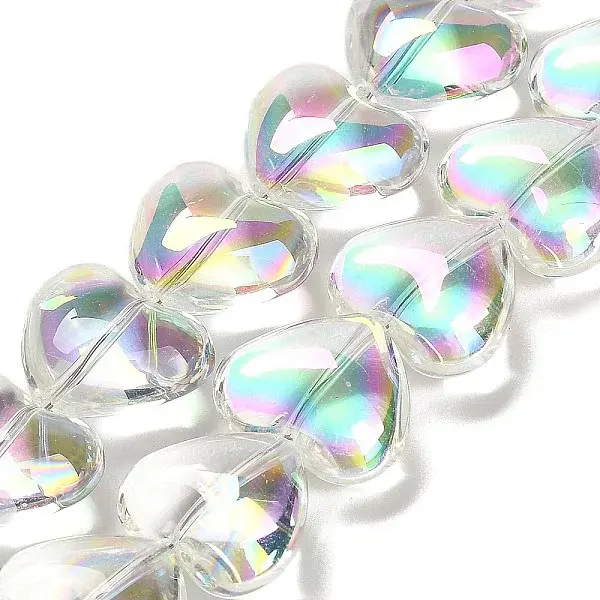 Electroplate Glass Beads Strands