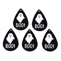 Spray Painted Iron Pendants