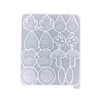Snake/Mushroom/Crystal DIY Silicone Pendants Molds