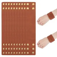 Blank Leather Wide Cord Bracelet