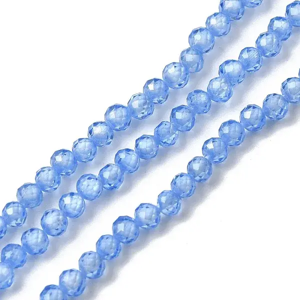 Cubic Zirconia Beads Strands