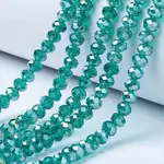 Electroplate Glass Beads Strands