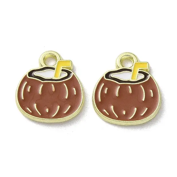 Fruit Alloy Enamel Charms