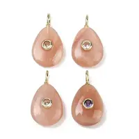 Natural Sunstone Pendants