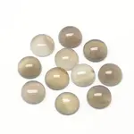 Natural Gray Agate Cabochons