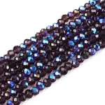 Electroplate Glass Beads Strands