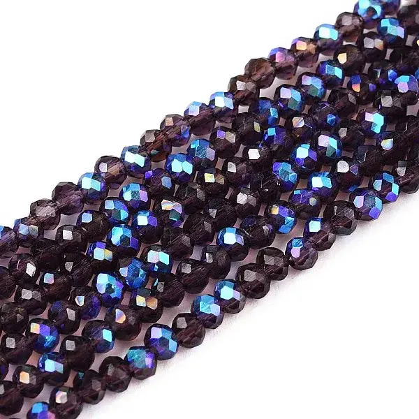 Electroplate Glass Beads Strands