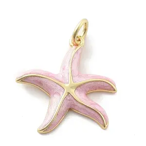 Brass Enamel Pendants