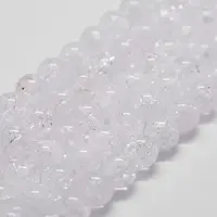 Natural Crackle Quartz Beads Strands