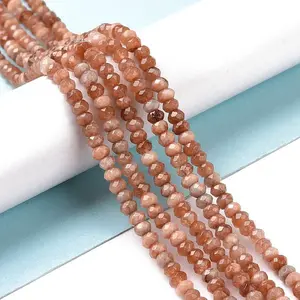 Dyed Natural Malaysia Jade Rondelle Beads Strands