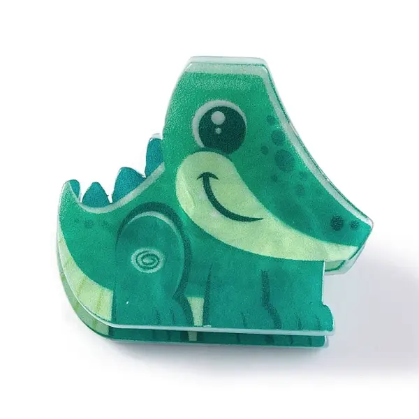 Cute Mini Crocodile Acrylic Claw Hair Clips
